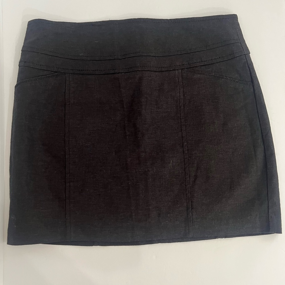 Papaya Mini Skirt, Black, Size: Medium